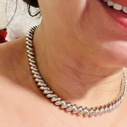 ❤️Nice Necklace  metal mix / Lindo collar color plateado bonito para un regalito 🎁  