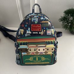Disney Parks Dapper Dan Loungefly  Mini Backpack Mainstreet
