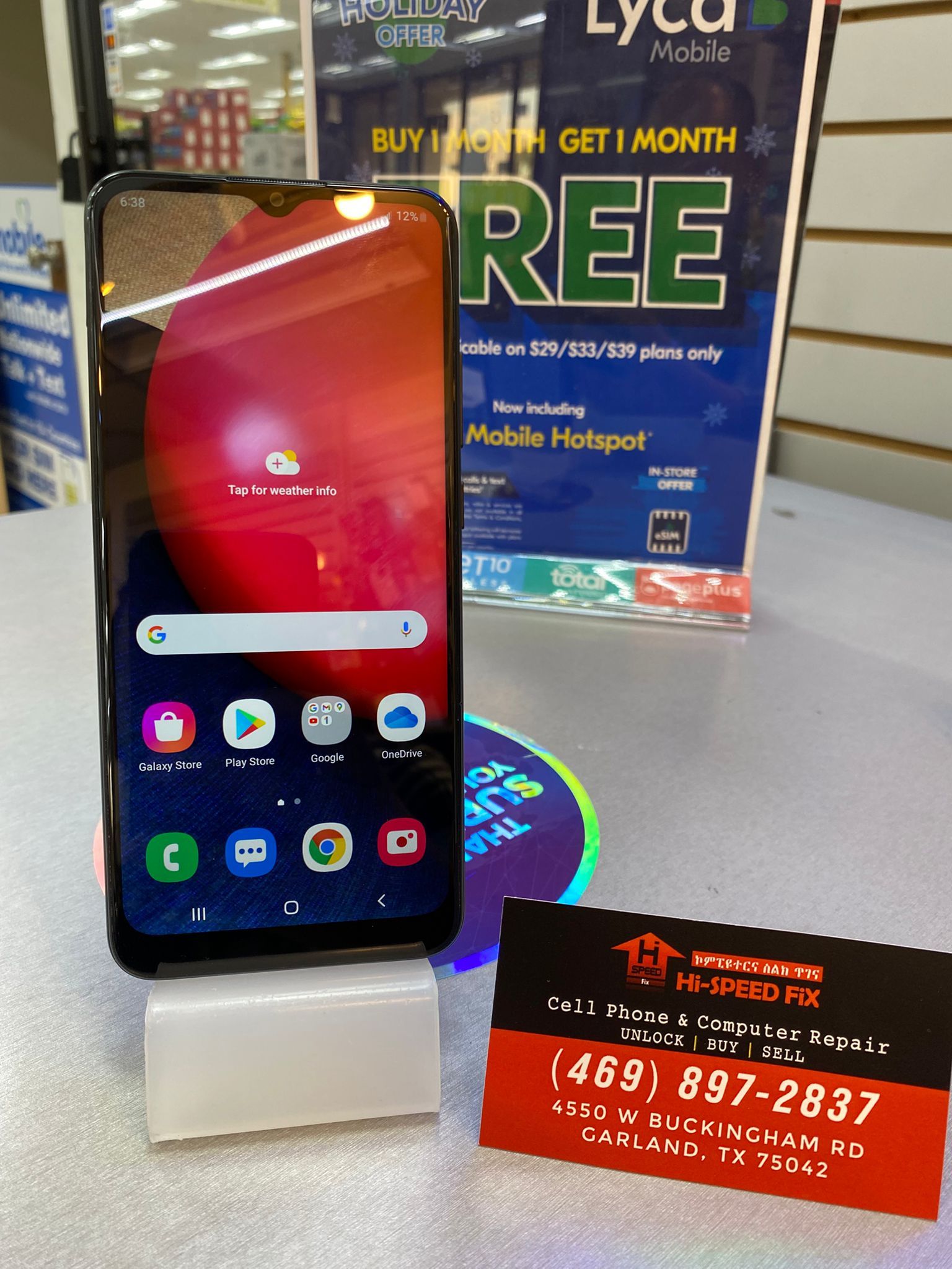 SAMSUNG Galaxy A02 - 32GB - Unlocked