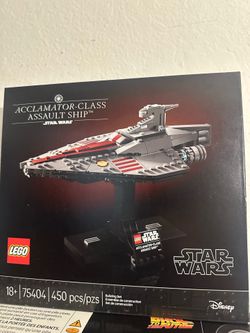 Lego Star Wars Acclamator Cruiser Starship Series