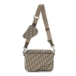 Dior 3 pouch saddle bag khaki/olive
