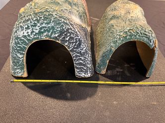 Two Vintage Keiding Model Train Tunnels For O Scale in good used condition. Normal wear for age.