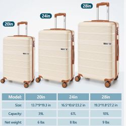Luggage Set 3 Pcs