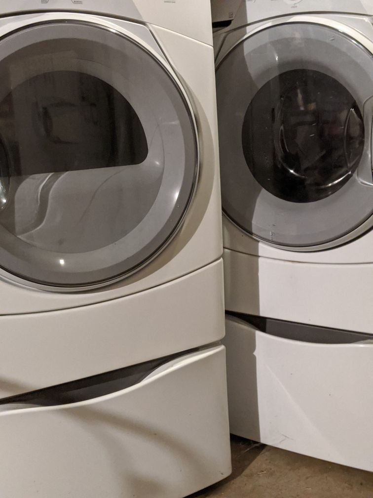 Used Whirlpool washer and dryer