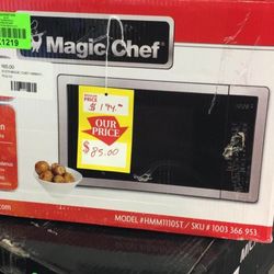 MAGIC CHEF HMMST 1.1 cu. ft. Countertop Microwave U758