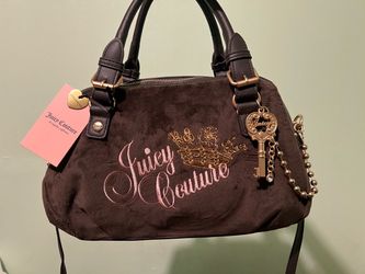 Juicy couture brown satchel/crossbody