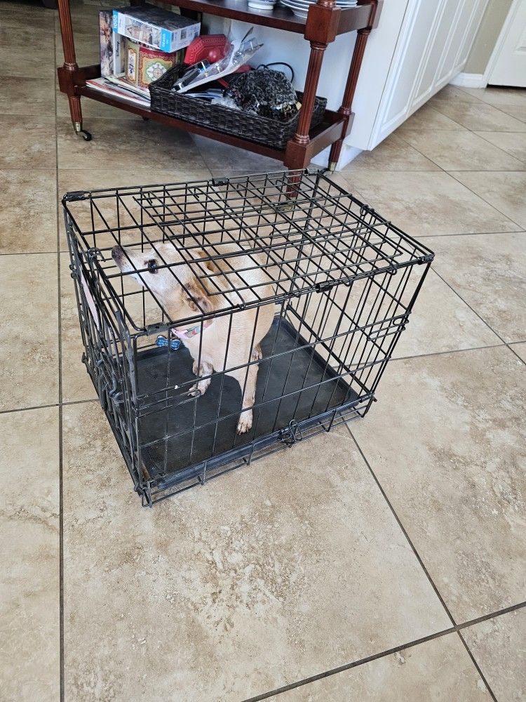 Xsmall Dog Crate. Dog Not Included! I Crate