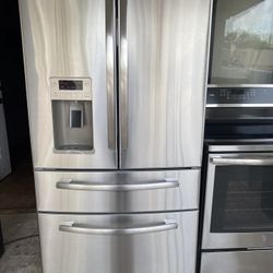 Ge counter, depth, 4 Door Stainless Steel Fridge, Ge Stove