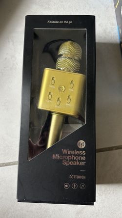 COTTON ON. Wireless Microphone Speaker