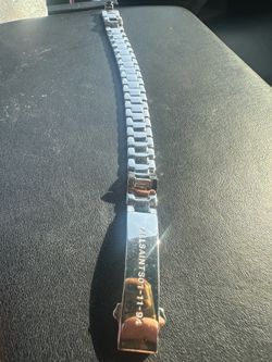 All saints sterling bracelet