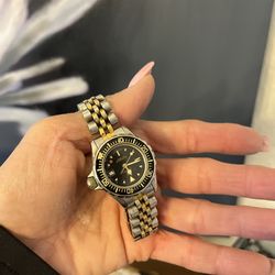 Zodiac red dot diver  watch