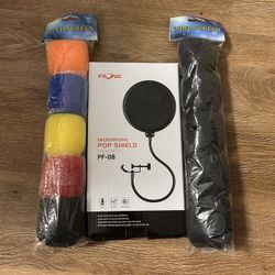 Microphone Windscreens & Pop Shields 