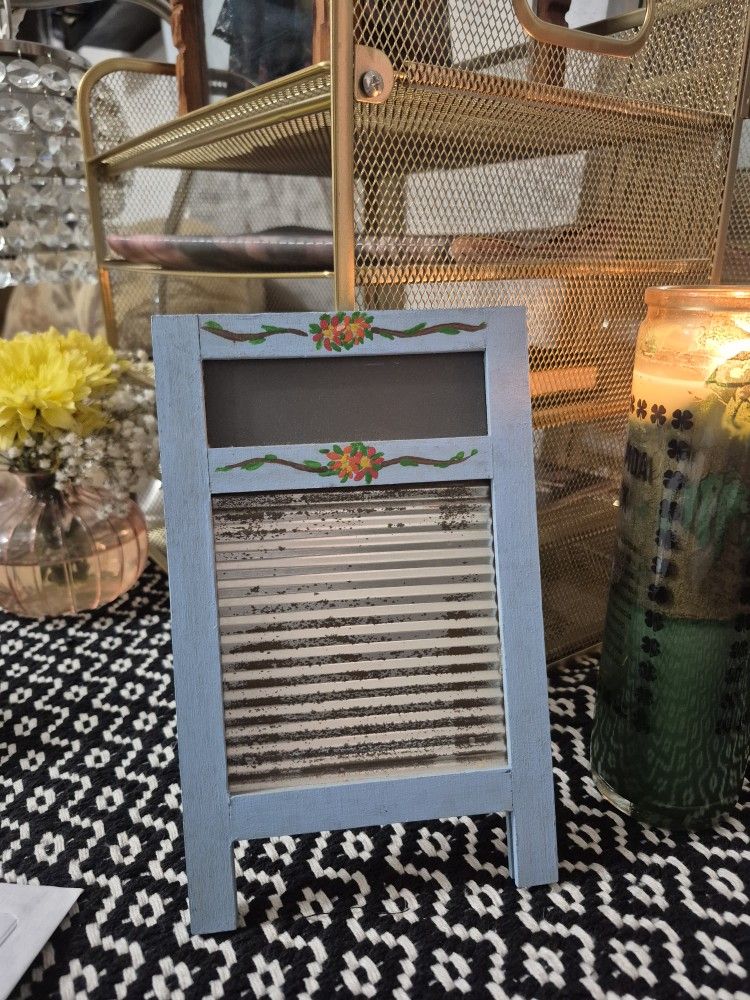 Vintage Wash Board French Country Decor