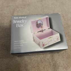 New Girls Musical Jewelry box, Magical Ballerina Doll Twirls, And Mirror