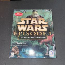 Star Wars: Episode I: The Gungan Frontier (Windows/Mac, 1999) Big Box PC Game