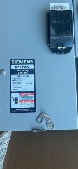 400 amp dual meter panel