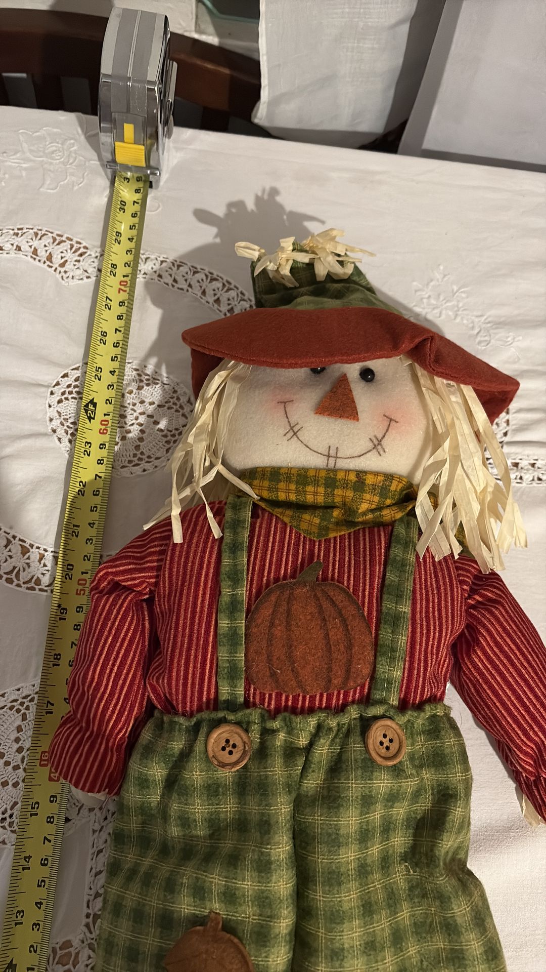 Harvest Standing Scarecrows Floor Style, 26" tall