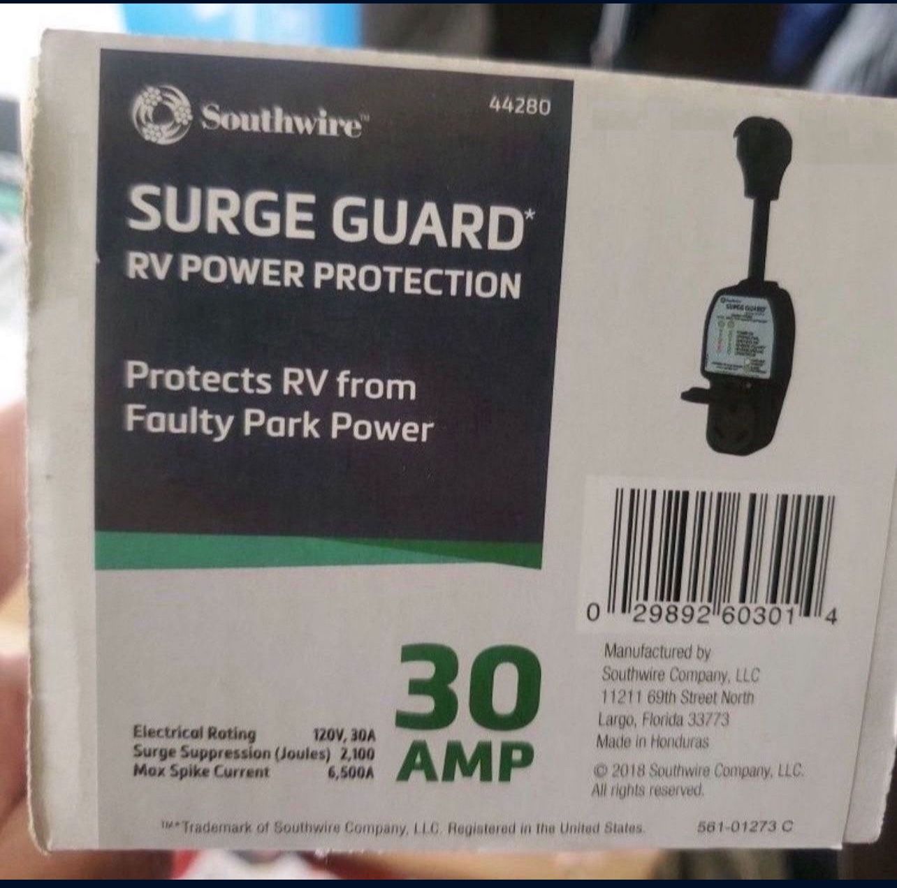 30 AMP Surge Guard RV power protection