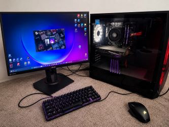 Gaming PC + ASUS Monitor - Ryzen 5 3600 / RX 590 - $650