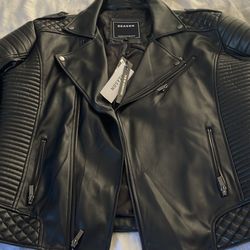 Jacket : Moto Faux Leather