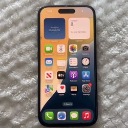 Black iPhone 15 
