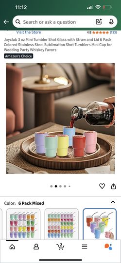 Miniature tumblers I Have A Few Brand New Packs Of Six