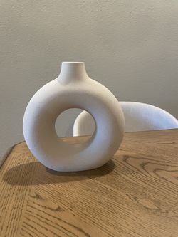 Circular Ceramic Vase