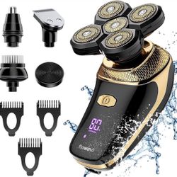 5-IN-1 Electric Shaver Razor & Trimmer Sets: Professional high-end shaver,5 in 1