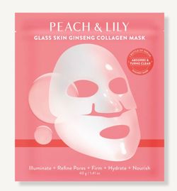 3 PEACH & LILY Glass Skin Ginseng Collagen Mask