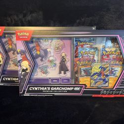 Cynthia's Garchomp ex Premium Collection x2 $45 ea. 