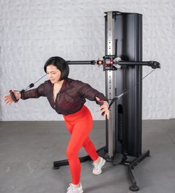 Single Cable Tower-Dual Adjustable Functional Trainer (IN stock)
