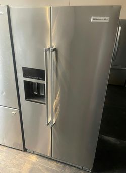 KitchenAid Side by Side Refrigerator Stainless Steel