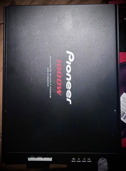Pioneer 1000 W for channel amp