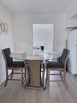 Glass Dinner Table
