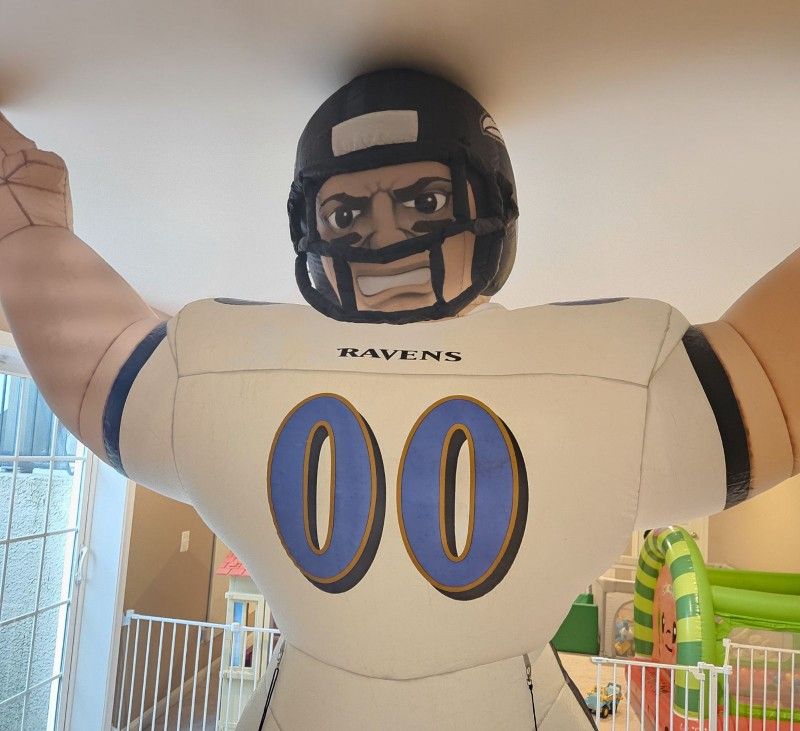Baltimore Ravens Rare "Tiny" Yard Inflatable