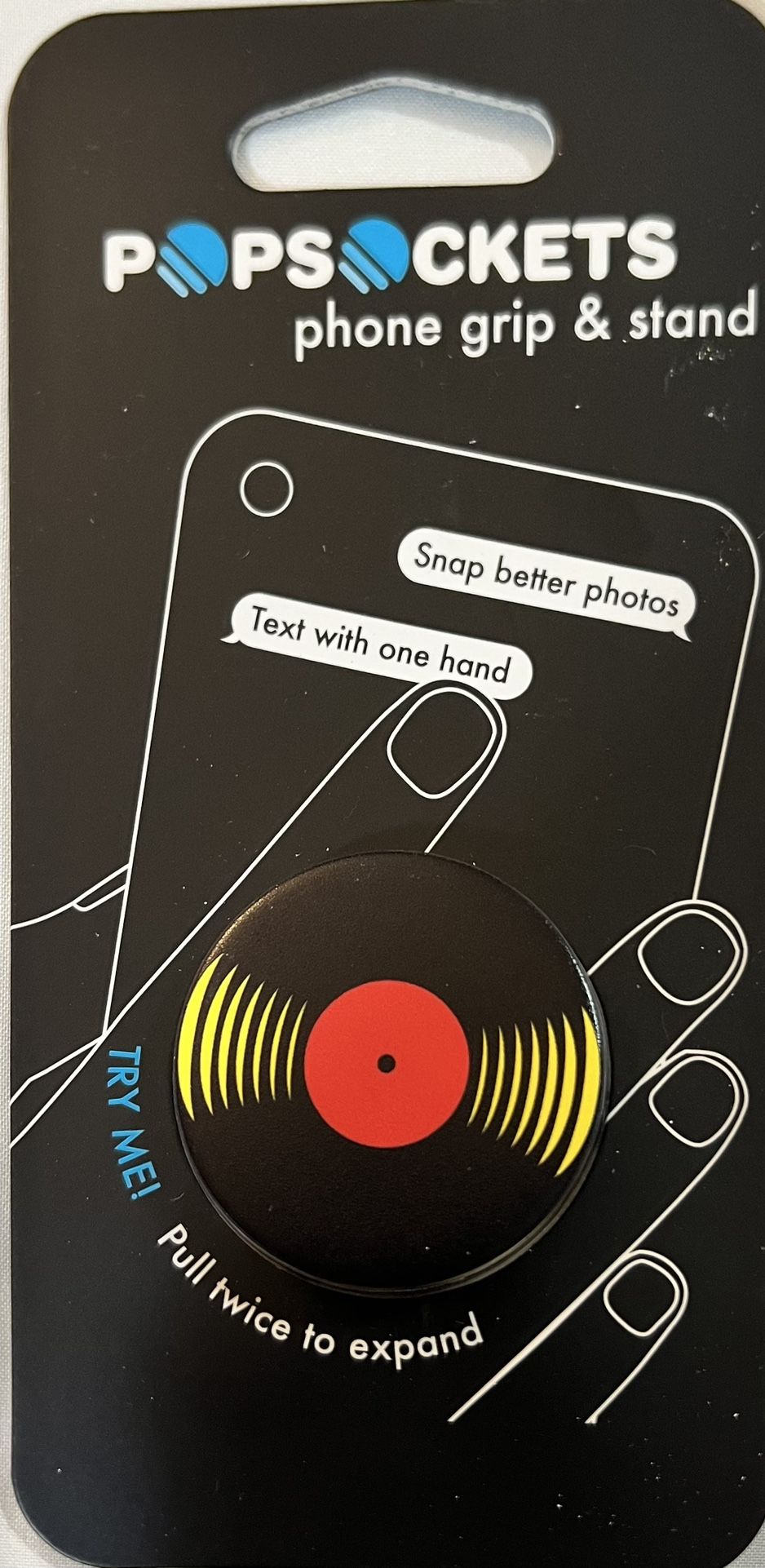 Popsockets 33RPM Vinyl Record LP Album Phone Grip Popsocket Pop Socket PopGrip