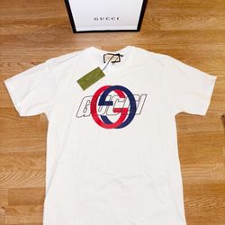 Gg White Tshirt 