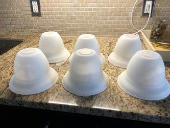 6 frosted glass shade $6 each