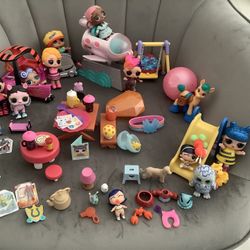 Cute Little Dolls With Accessories 