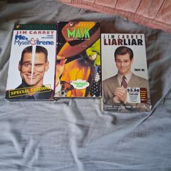 Jim Carrey VHS Bundle