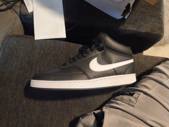 Nike Court Vision mid top. New with box.
