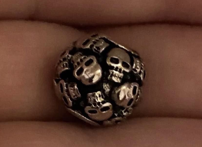 Skull Silver Charm 925