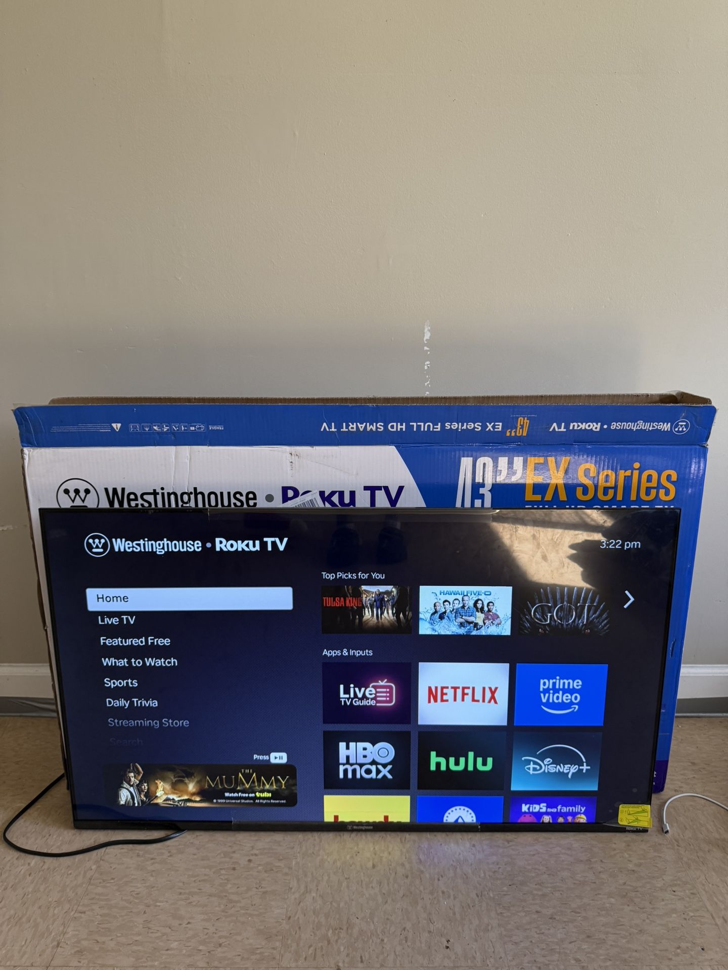 43’ Roku Tv