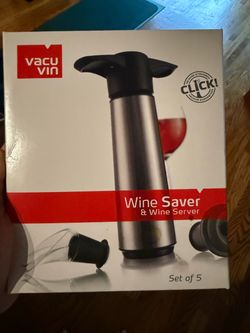 Vacu Vin Wine Saver & Wine Server Set of 5