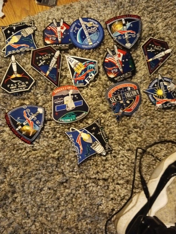 Space Ex Patches One Day Could Be Extremely Valuable