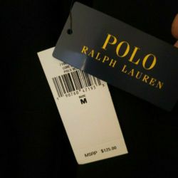 RALPH LAUREN POLO JACKET SWEATER MEDIUM 