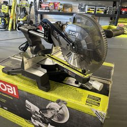 Ryobi 15 amp 10 2024 sliding compound miter saw