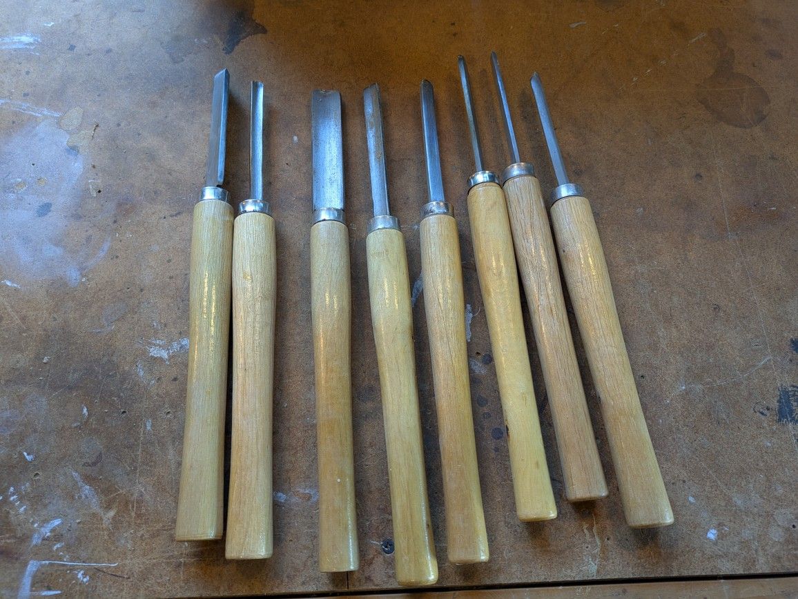Lathe Chisels - Set Of 8