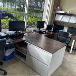 Office Desks & Filing Cabinets for Sale – Name Your Price! 