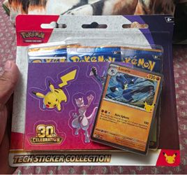 Pokemon 30th Anniversary Celebration Tech Sticker Collection
